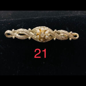 Emmons Vintage silver brooches